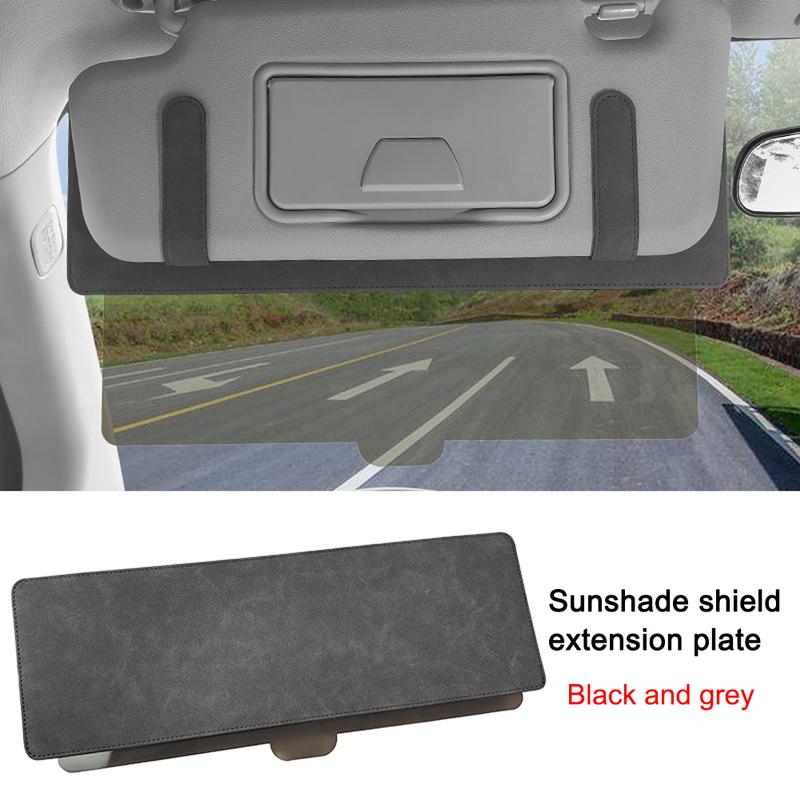 Sun Visor Extension for Cars Anti Glare Design with Double Snap Mechanism for Secure Fit and Easy tallation