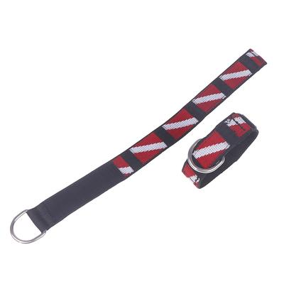 1Pcs Adjustable  Diving Wrist Strap Lanyard Webbing Band With Metal D-Ring Freediving Webbing Holder Strap Swim Pool Parts