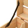 3pcs/Set Support Holder Gift Boxes Iron Jewelry Case Support Hinge Folding Hardware Supporting Leg Furniture
