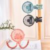 Mini Octopus Fan with Flexible Tripod Portable Handheld Fan 3-Speed Adjustment Mini Desk Cooling Fan 500mAh for Office Room Car