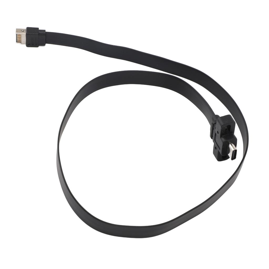 Type E To Type C Cable Front Panel Adapter 20Gbps Data Transfer Converter Cord 0.5M Length
