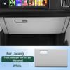 For Li LiXiang L6 L7 L8 L9 Thickened Leather Car Front Passenger Seat Anti Kick Pad Glove Box Kick Protective Mat Sticker