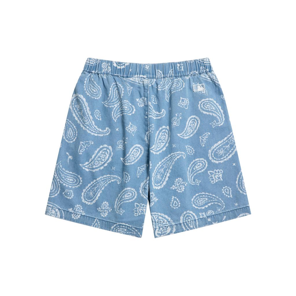 New MLB New York Yankees Casual Shorts Men's Light Blue 3LDPI0133-50SBL