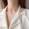 Women's Love Double-layer Clavicle Necklace, Minimalist Ins Style, Unique Influencer Trending Neck Chain