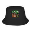 Gorillazs Punk Rock Bucket Hat For Couple FisherUnisex Hats Retro Travel Hiking Caps Breathable Hawaii Custom DIY Sun Hats