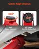 Low Profile Floor Jack, 3 Ton Capacity, Steel Racing Floor Jack with Single Piston Quick Lift Pump, Hydraulic Trolley Car Lift for Sports Cars,