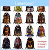 Vibrant Five Nights At Freddy's Backpack With Anime Pattern For Kids And Students