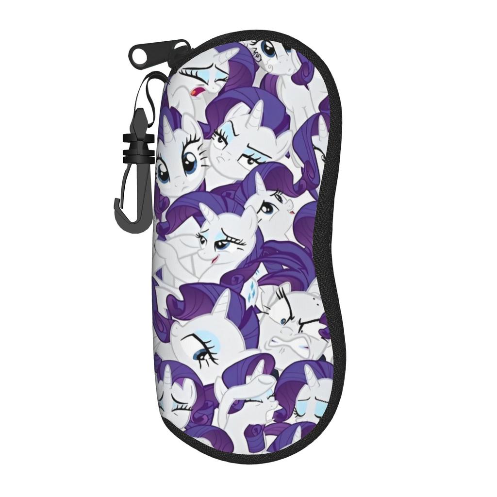 Little Unicorn Horse Glasses Case Unisex Printing Accessories Cartoon Eyewear Storage Box Anti-Pressure Eyeglasses Box