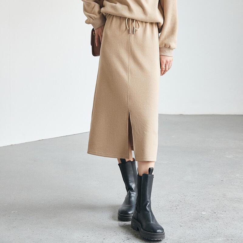 Iveni Women s High-Waisted A-Line Skirt S