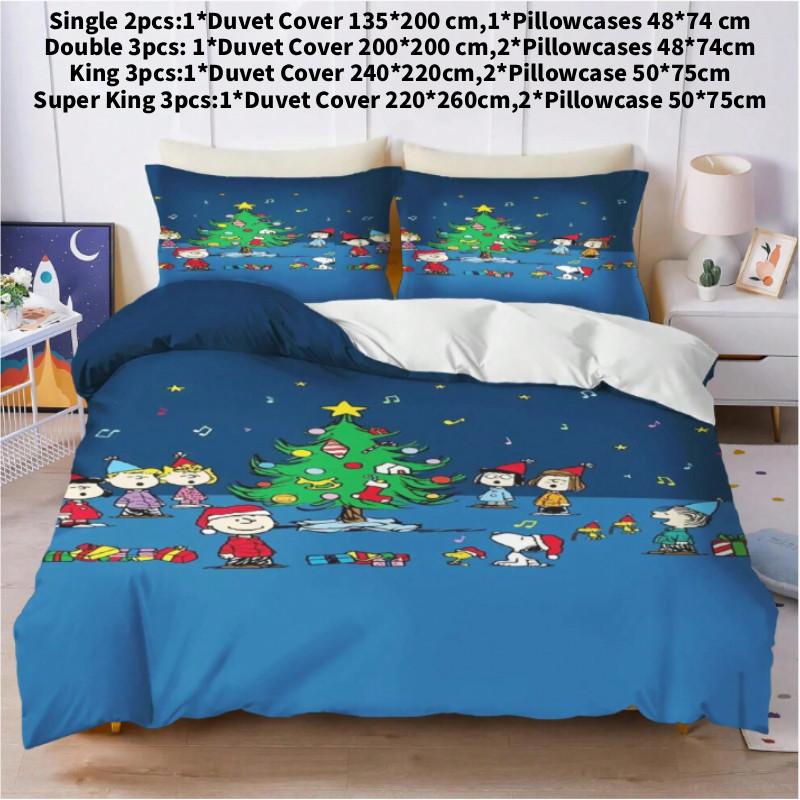 

Duvet Anime Bedroom Set Bedding Cover Polyester Decorations Christmas Single(135x200cm)