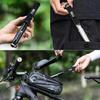 Handheld Tire Pump Aluminum Alloy Telescopic Bike Pump With Built-in Inflation Hose for MTB