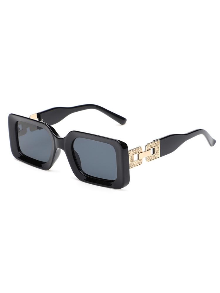 

Пара новых классических женских и мужских солнцезащитных очков для ПК, квадратная оправа для ПК, модные солнцезащитные очки