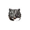 Retro Wolf Head Ring Men's Trendy Animal Exaggerated Domineering Hip-hop Open Ring