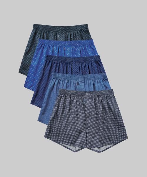 

[BYC] Еженедельные мужские боксеры из премиального хлопка, 5 штук (2 цвета) [Отправлено из Кореи] 100% Оригинал Assorted Colors - 095