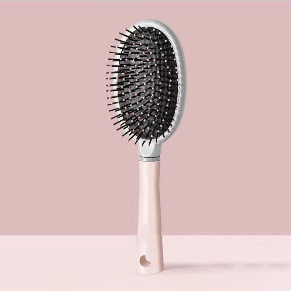 Anti-static Scalp Massage Comb Waterproof Hollow Comb Solid Color Air Cushion Comb Curly Hair
