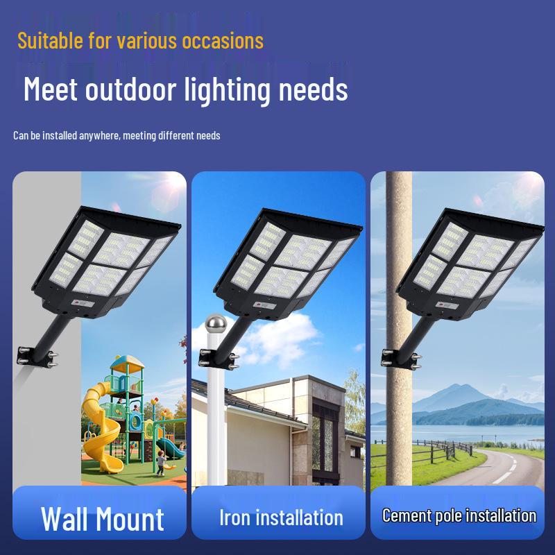 Bentley-Style Solar Street Light: Waterproof Outdoor LED with Motion Sensor