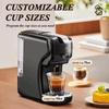 MK-611 220V 19Bar 3in1 Capsule Coffee Machine Portable Office Commercial Small Household Italian American Coffee Pot For DG Nes Capsule