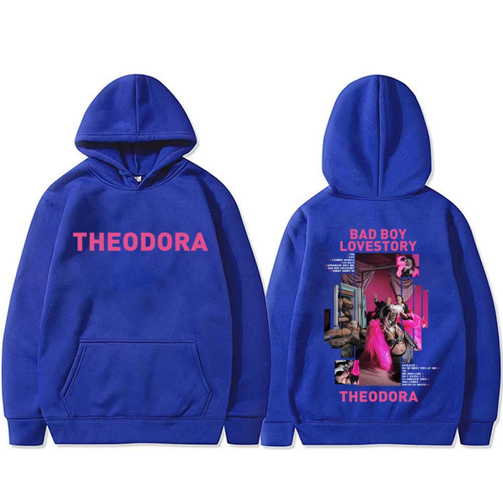 Rapper Theodora Mega Bbl Bad Boy Lovestory Hoodie Men Women Oversized Sweatshirt Men's Casual Vintage Pullover