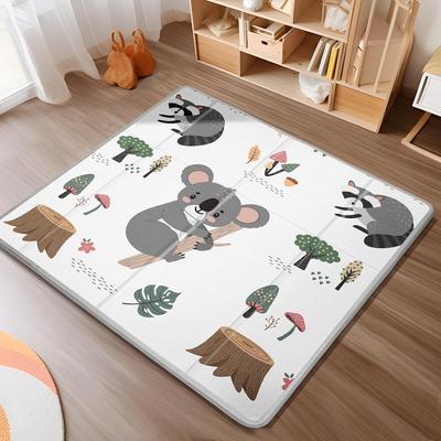 Foldable Baby Play Mat,50x50 Playpen Mat, 0.6in Thick Waterproof Playmats for Babies and Toddlers Kids, Safe Foam Playmat