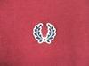 [USED] Fred Perry <Logo One Point Round Neck Short Sleeve T-Shirt> Size S M867y