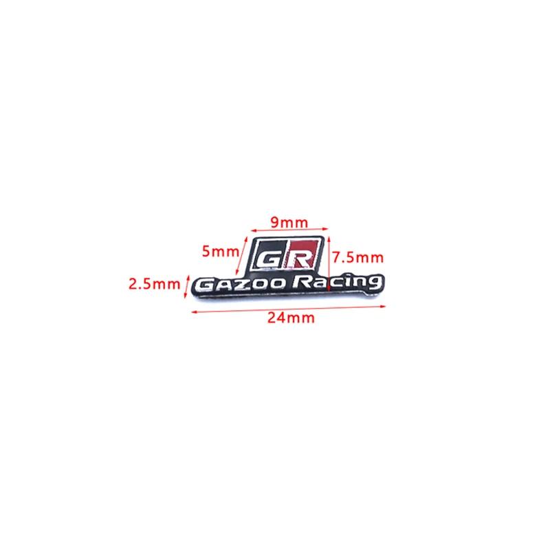 

Для Toyota GR Sport Gazoo Racing C-HR RAV4 Mirai Avensis Prado Camry Rav4 3D Металлическая Наклейка на Автомобиль Логотип Обозначение Эмблема Значок Наклейки