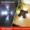 Waterproof Solar Decorative Wall Lamp for Outdoor Garden, Courtyard, Fence, and Terrace