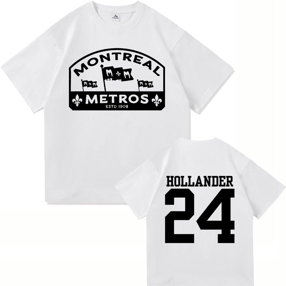 Hollander 24 T Shirt TV Show Heated Rivalry Rozanov 81 Menwomen Clothing Vintage Harajuku High Quality Tops Cotton Tshirts