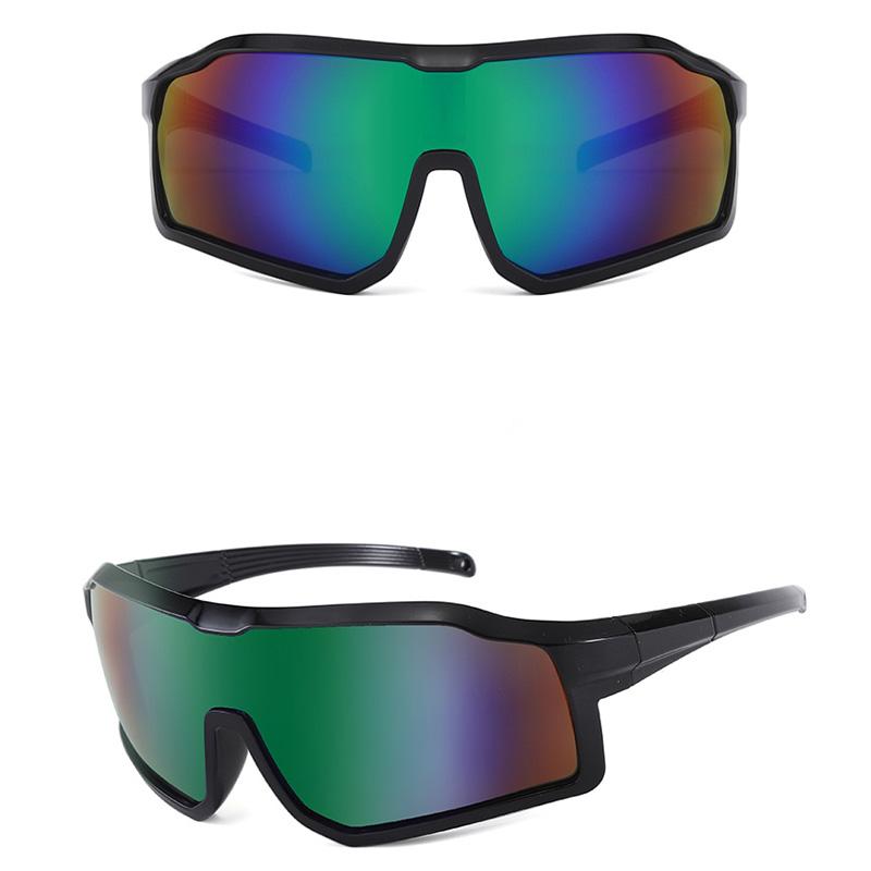Fashion Large Frame Kids Cycling Sunglasses Windproof Cool Anti UV Sun Glasses For Boys Girls Outdoor Mountaineering Wind Resistant Children Eyewear