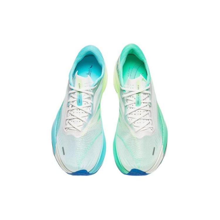 Anta C202 5 GT Fabric Cushioning, Wear Resistant Low top Marathon Running Shoes Men's White Green 112355561-9