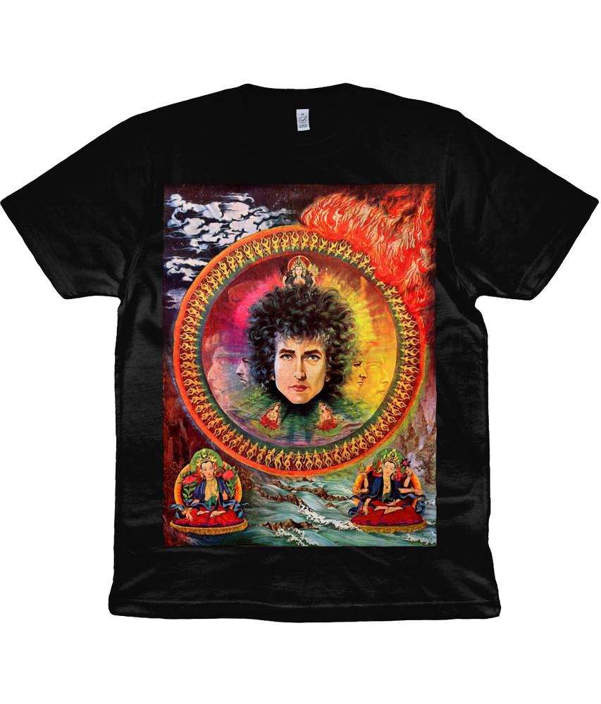 

Bob Dylan - Earth, Wind, Fire, Air - 1969 - Organic T Shirt - Folk - Country 2XL