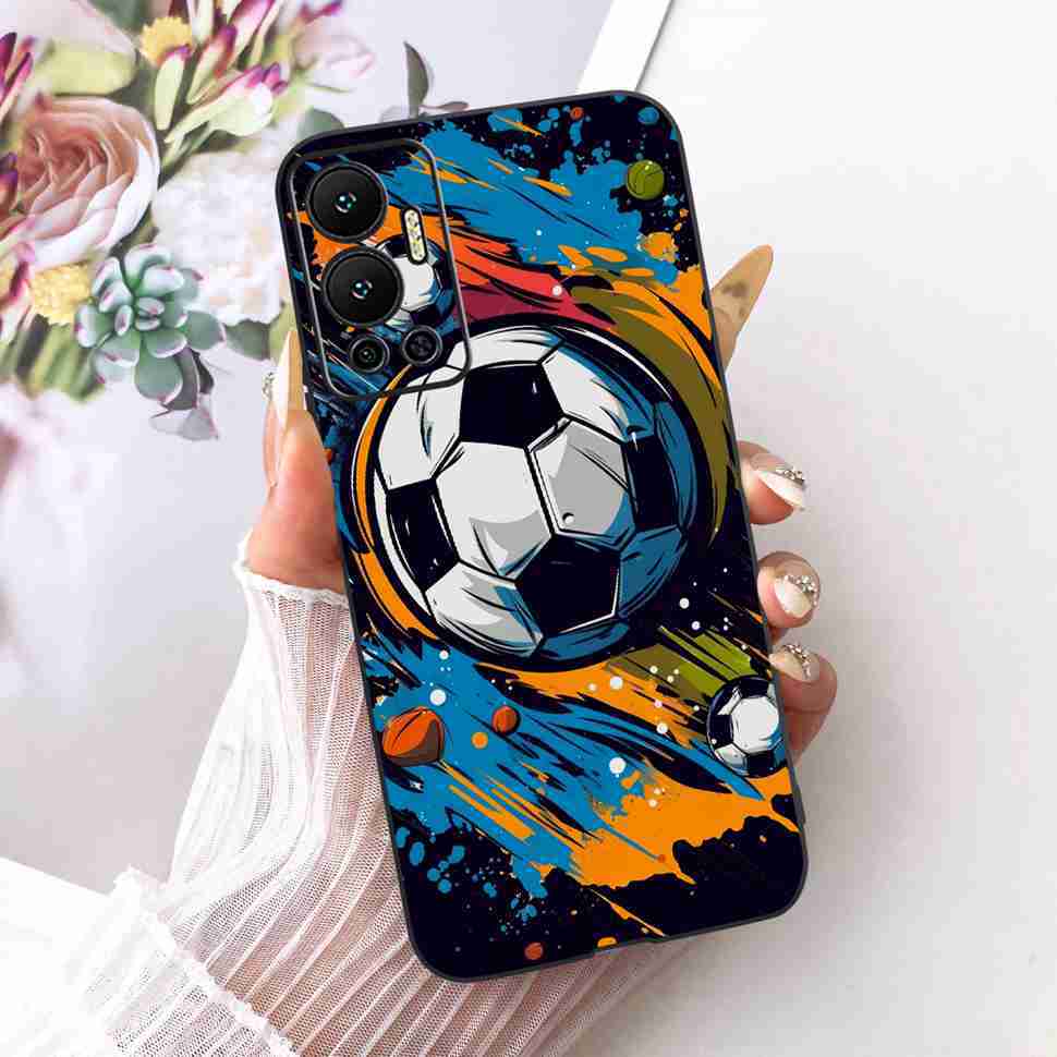 For Infinix Hot 12 Case 2022 Animal Painted Cover Soft Silicone Phone Case For Infinix Hot 12 Hot12 X6817 X6817B Shell