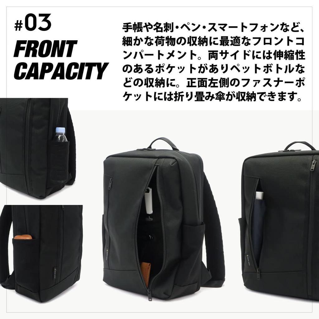GRIT Business Backpack Our store limited model [Masterpiece] 43215-G Black/10