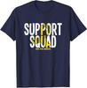 Support Squad Spina Bifida Awareness Month Unisex T-Shirt
