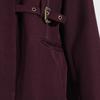 2026 Spring Angora Red Women's Blazer - European & American Luxury Design with Irregular Waist-Cinching