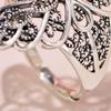 Anello da Dito in Pizzo Retro Esagerato con Pietre Preziose Finte Petalo Fascia da Dito Donna Colore Argento Anello Decorativo Accessori Gioielli