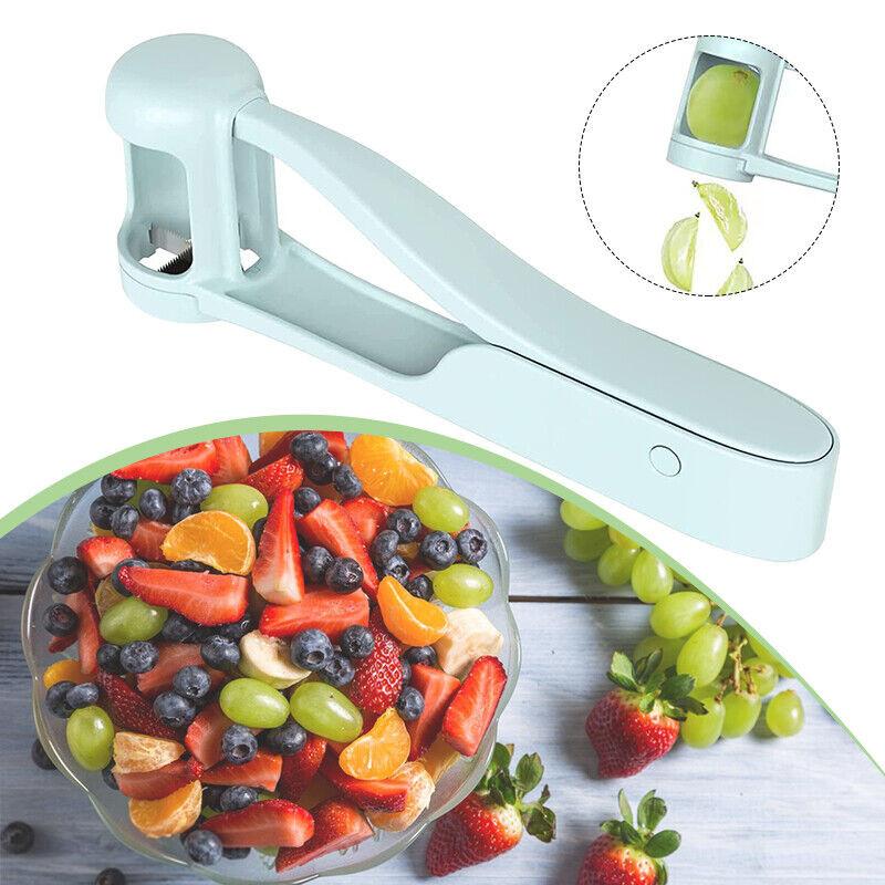 Modernes Schlichtes Design Traubenschneider Traubenschneider Mit Edelstahlkonstruktion In Hellblau