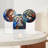 Acrylic Sign Candle Holder Desktop Ornament Tea Light Candle Holder for Mother Day