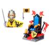 MOC Medieval Castle Building Blocks Set House Bedroom Table Furniture Kitchen Knight Witch Wizard Halloween Skeleton Brick Toys