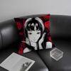 T-Tomie Junjiitoess Comic Cushion Cover Pillowcase Ultra Soft Skin Friendly Fabric Cloud Like Comfort & Concealed Zipper