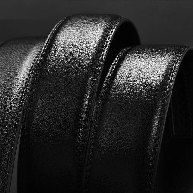 Ejderha Logolu Alaşım Otomatik Tokalı Kemer İş Günlük Stil Deri Kemer Basit Kemer