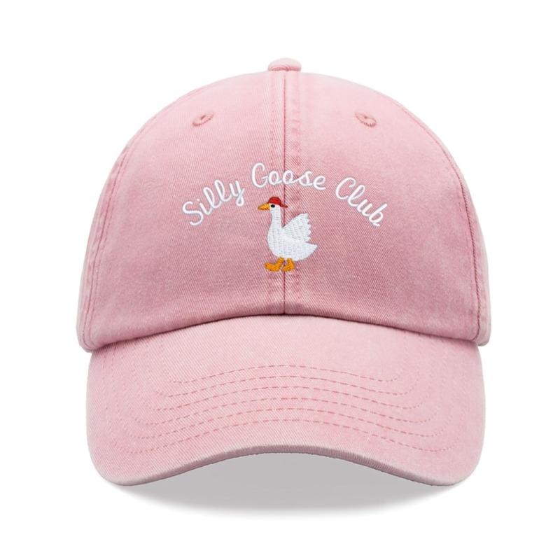 1pc Men' and Women' Vintage Soft-Top Baseball Cap with Chicken Print Adjustable Snap Washable Hat Suitable for Outdoor,Casual