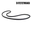 Front Door Body Sealing Strip Seal 1pc 51727278503 Accessories Black Replacement Rubber For BMW 5' F10 F18 LCI 520