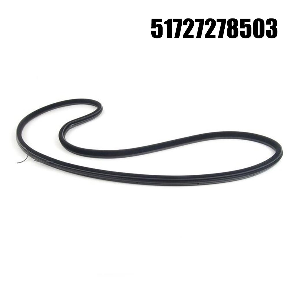 Front Door Body Sealing Strip Seal 1pc 51727278503 Accessories Black Replacement Rubber For BMW 5' F10 F18 LCI 520