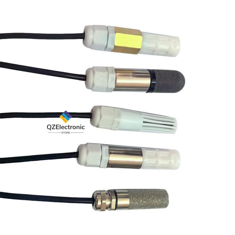 SHT20 SHT30 SHT40 SHT41 SHT45 Temperature Humidity Sensor Module Probe Stainless Steel 1M I2C Output Digital Capacitance Sensor