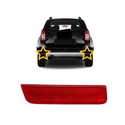 Bakre reflektor för Dacia Duster 2009-2017 Vänster Höger Bakre reflekterande remsor OEM 265654344R 265604000R