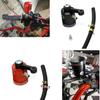 LMoDri Motorcycle Brake Reservoir Clutch Tank Cylinder Master Oil