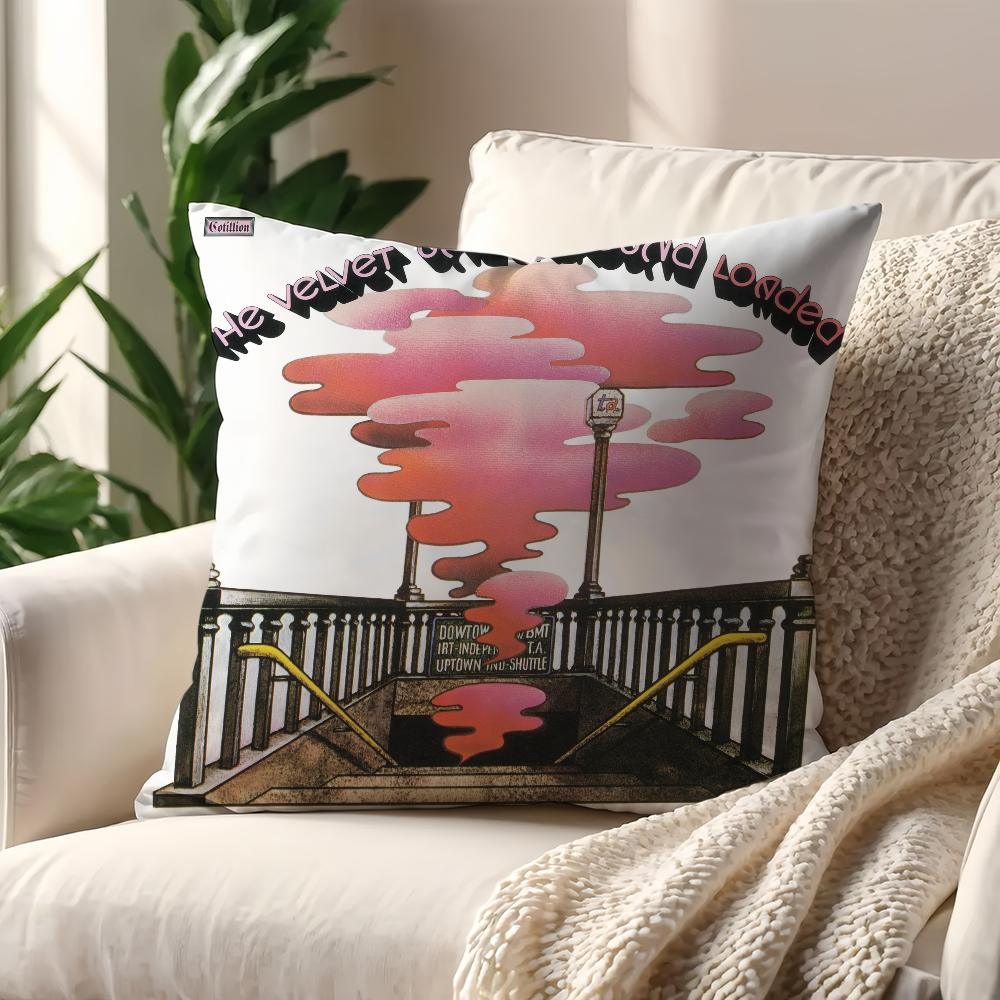 The Velvet Underground cushion cover For Pillow Printing Sofa Decoration Home Car Room Coffee Shop Office Nordic Simplicity