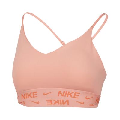 Indy As W Nk Df Lgt Spt Bra Comfortable Fashion Sports Bra Women Underwear Pink FD1063-844