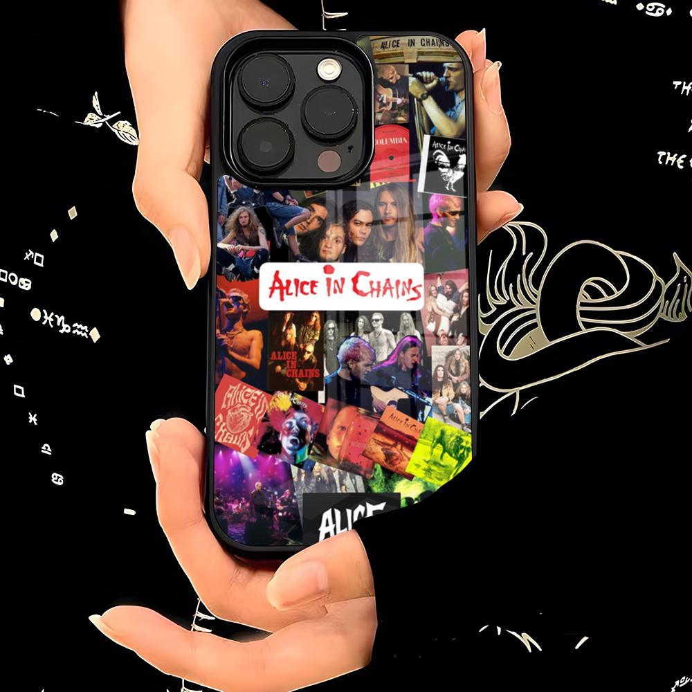 

Чехол для телефона Alice In Chains (рок-группа) PC+TPU Для IPhone 15 16 17 Pro Max 13 16 11 12 14 Pro Xs Max Mini Xr X Plus iPhone 13 Pro