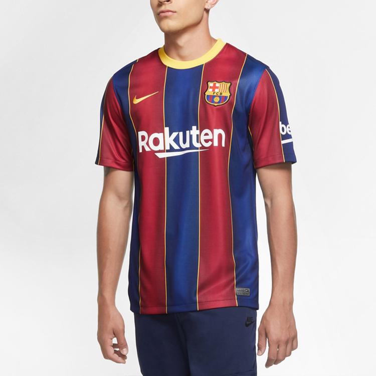Nike FC Barcelona 2020/21 Home Jersey (Asia) Deep Royal Blue Men Streetwear CD4232-456